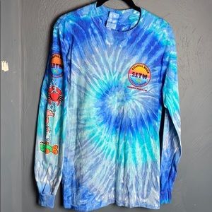 Something in the water festival tie dye shirt SITW
